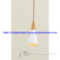 modern wood pendant light for indoor decoration